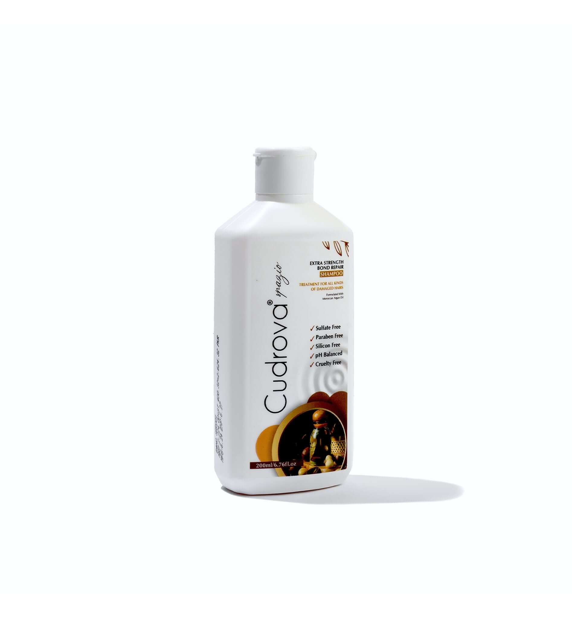 Cudrova Spazio Bond Repair Shampoo Sulfate, silicone & paraben Free For All Hair Types - Cudrova Spazio Skin & Hair Care